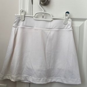 Prince White Tennis Skirt